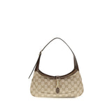 Gucci Medium Jackie Slim Beige Fabric Handbag