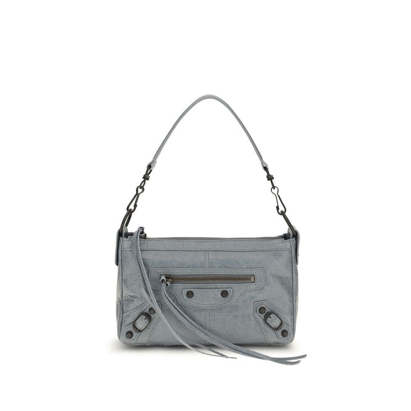 Sac à main Balenciaga gris en agneau Ovis Aries Aries