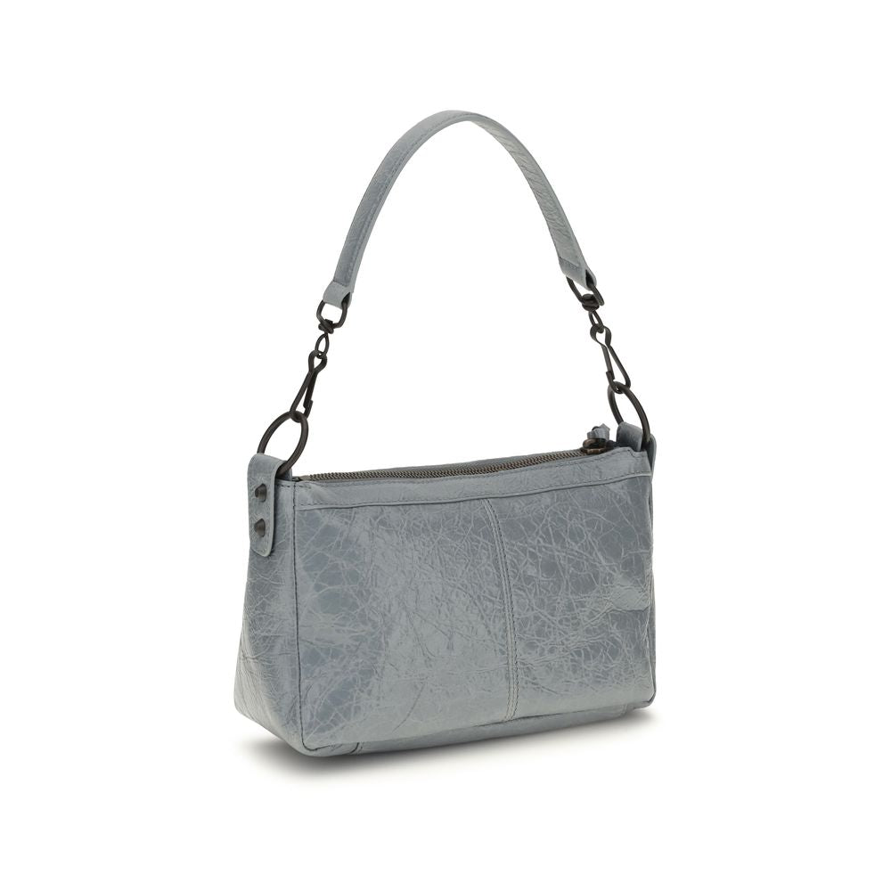 Sac à main Balenciaga gris en agneau Ovis Aries Aries