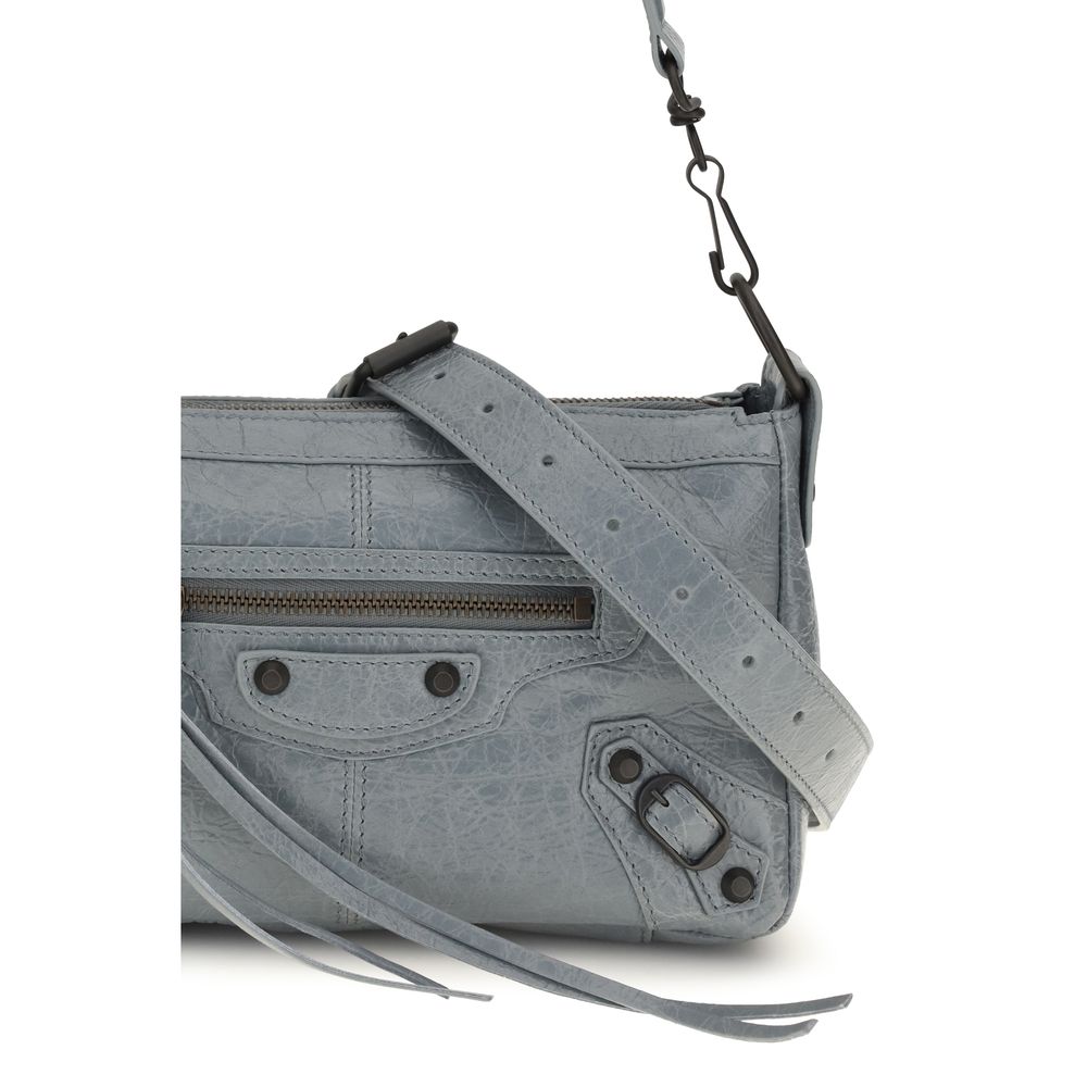 Sac à main Balenciaga gris en agneau Ovis Aries Aries