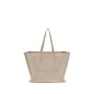 Brunello Cucinelli Beige Calf Leather Bos Taurus Shoulder Bag