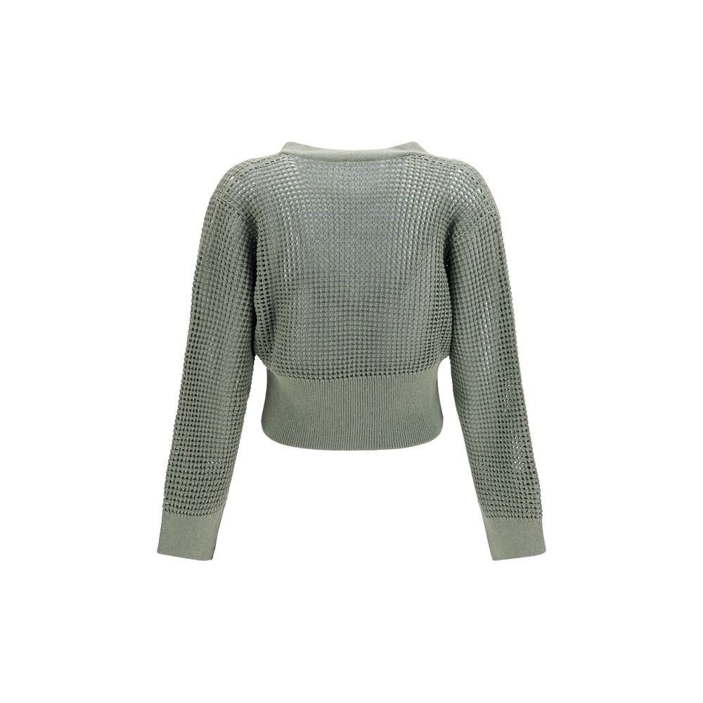 Brunello Cucinelli Cardigan Bicolore en Coton