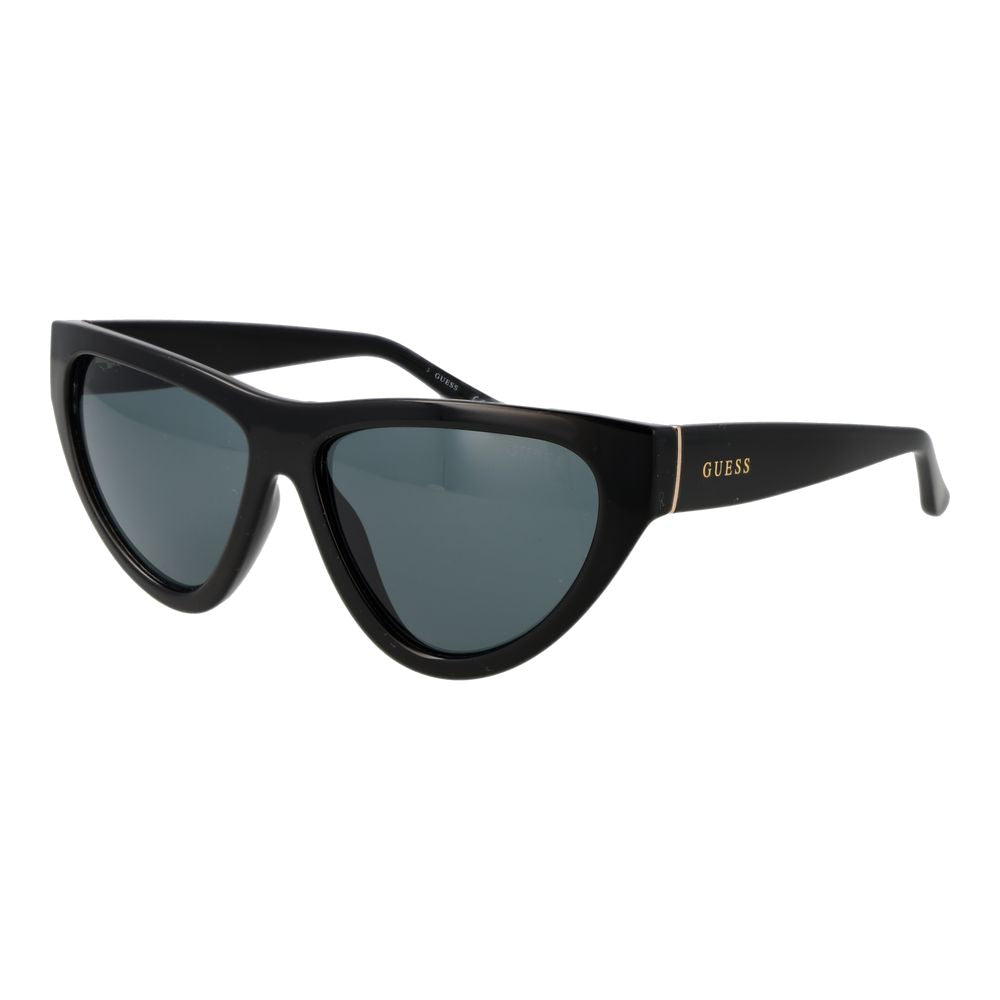 Guess Cat Eye Black Plastic Sunglasses for Women