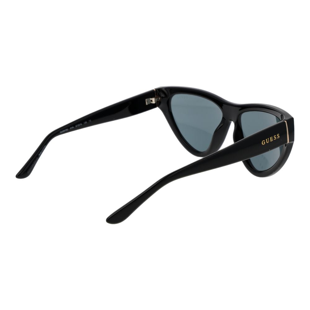 Guess Cat Eye Black Plastic Sunglasses for Women