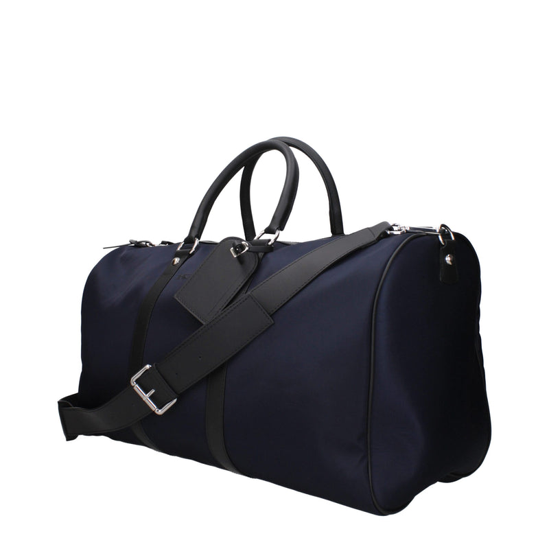 Bagages et voyage en nylon bleu Kiton