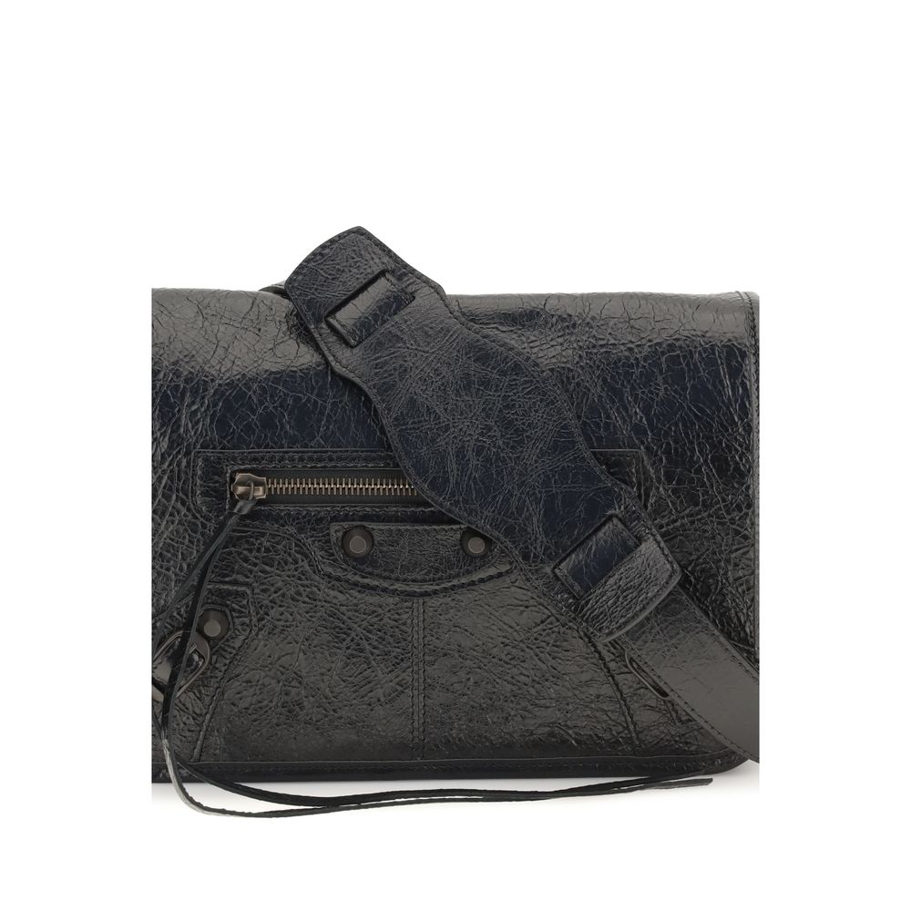 Sac bandoulière Balenciaga Black Lamb Ovis Aries