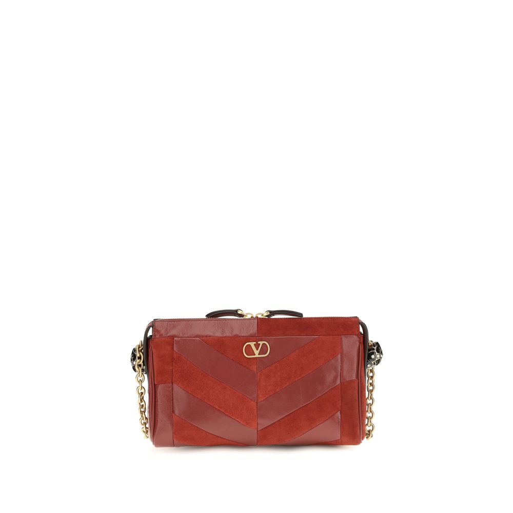 Sac à bandoulière Valentino Garavani en cuir de veau multicolore Bos Taurus