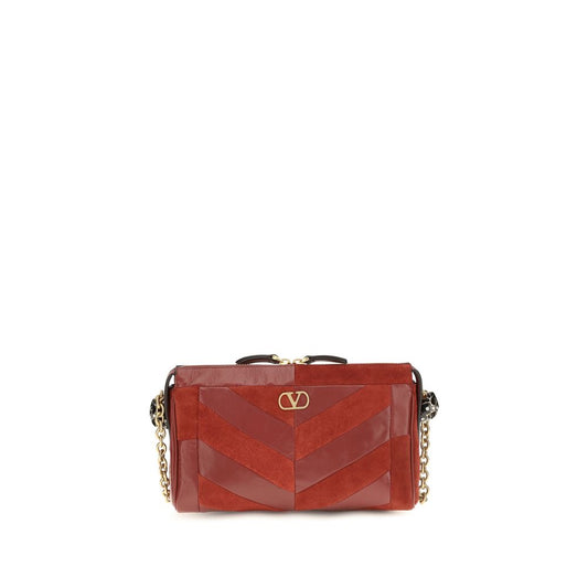 Valentino Garavani Multicolor Calf Leather Bos Taurus Shoulder Bag