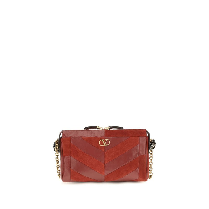 Valentino Garavani Multicolor Calf Leather Bos Taurus Shoulder Bag