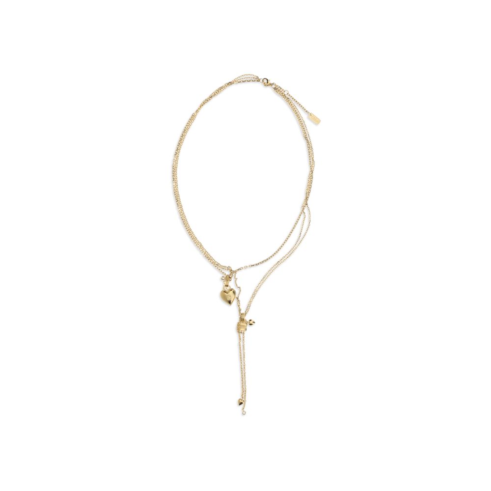Collier Chloé en laiton doré