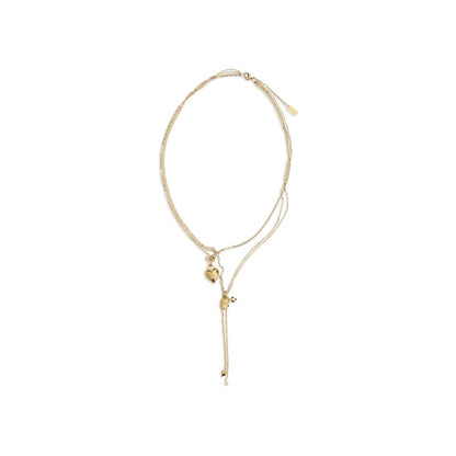 Collier Chloé en laiton doré