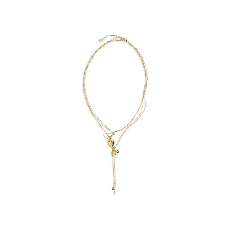 Collier Chloé en laiton doré