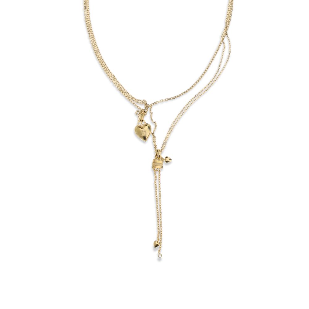 Collier Chloé en laiton doré