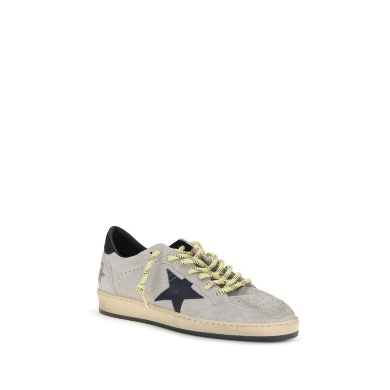 Baskets Golden Goose en cuir de veau gris Bos Taurus