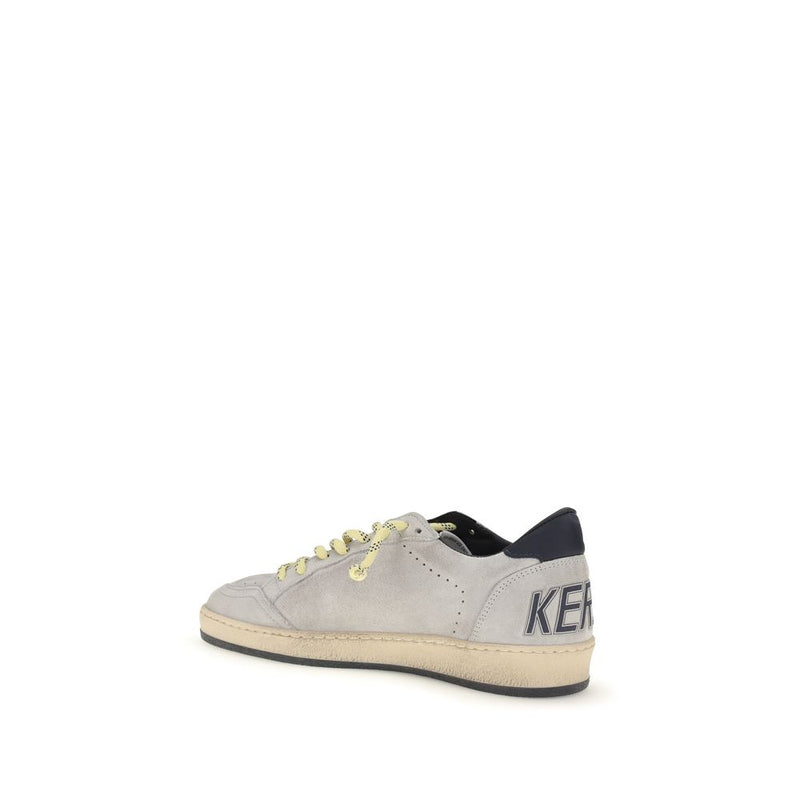 Baskets Golden Goose en cuir de veau gris Bos Taurus