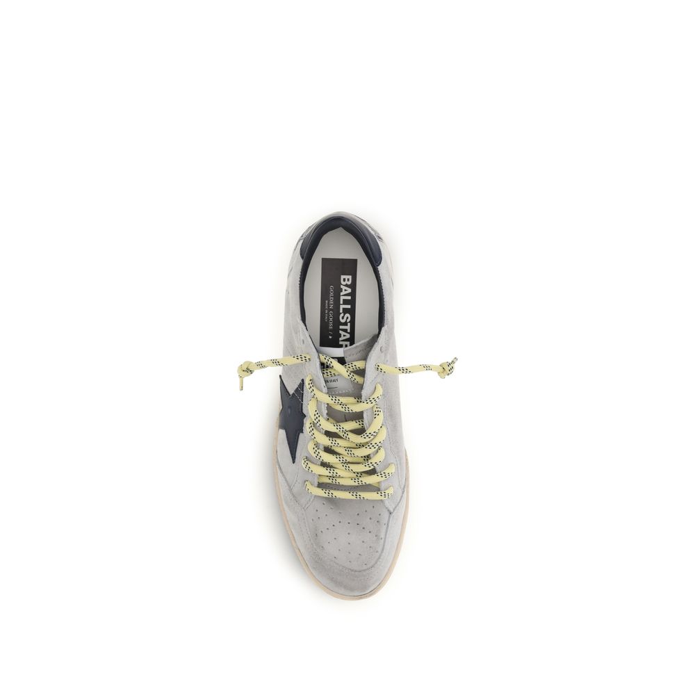 Baskets Golden Goose en cuir de veau gris Bos Taurus