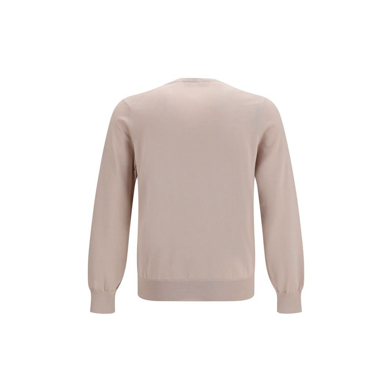 Brunello Cucinelli Sweat-shirt en coton beige