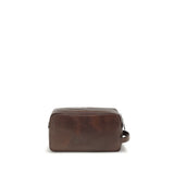 Brunello Cucinelli Brown Calf Leather Bos Taurus Wallet