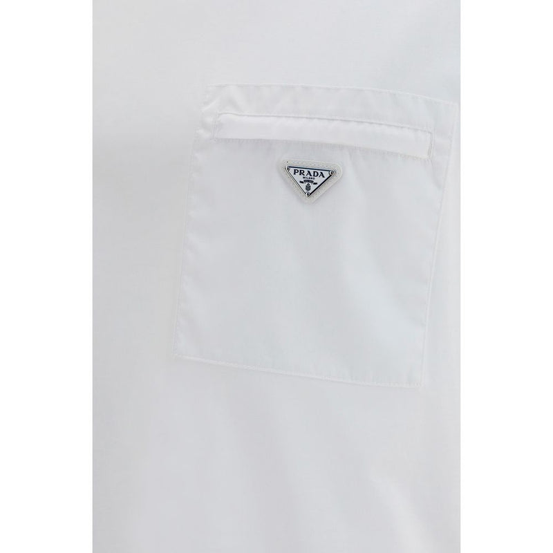 T-shirt Prada en coton blanc