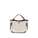 Sac à main Chloé en tissu beige