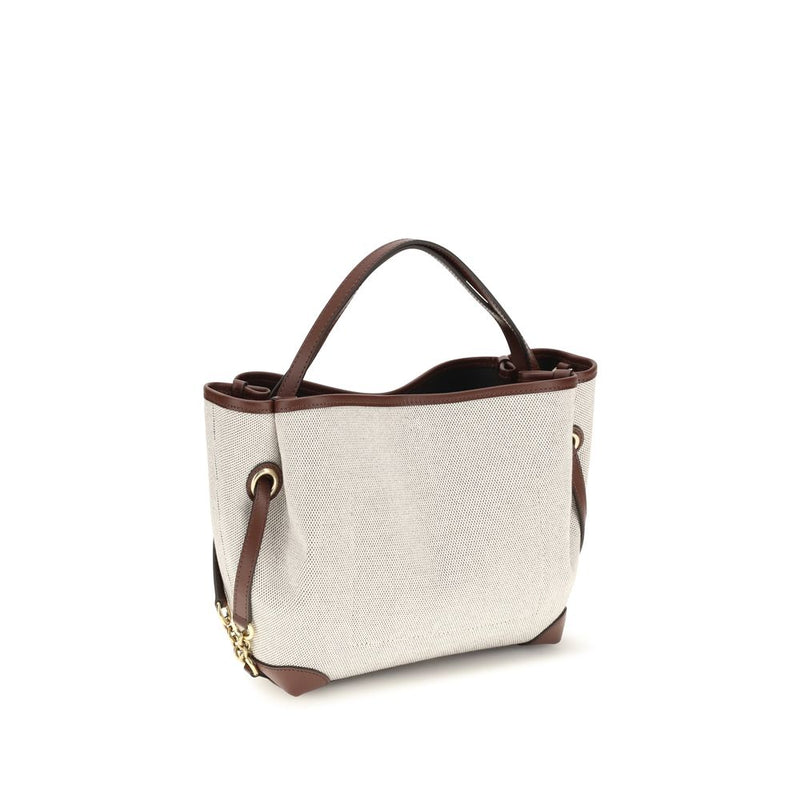 Sac à main Chloé en tissu beige