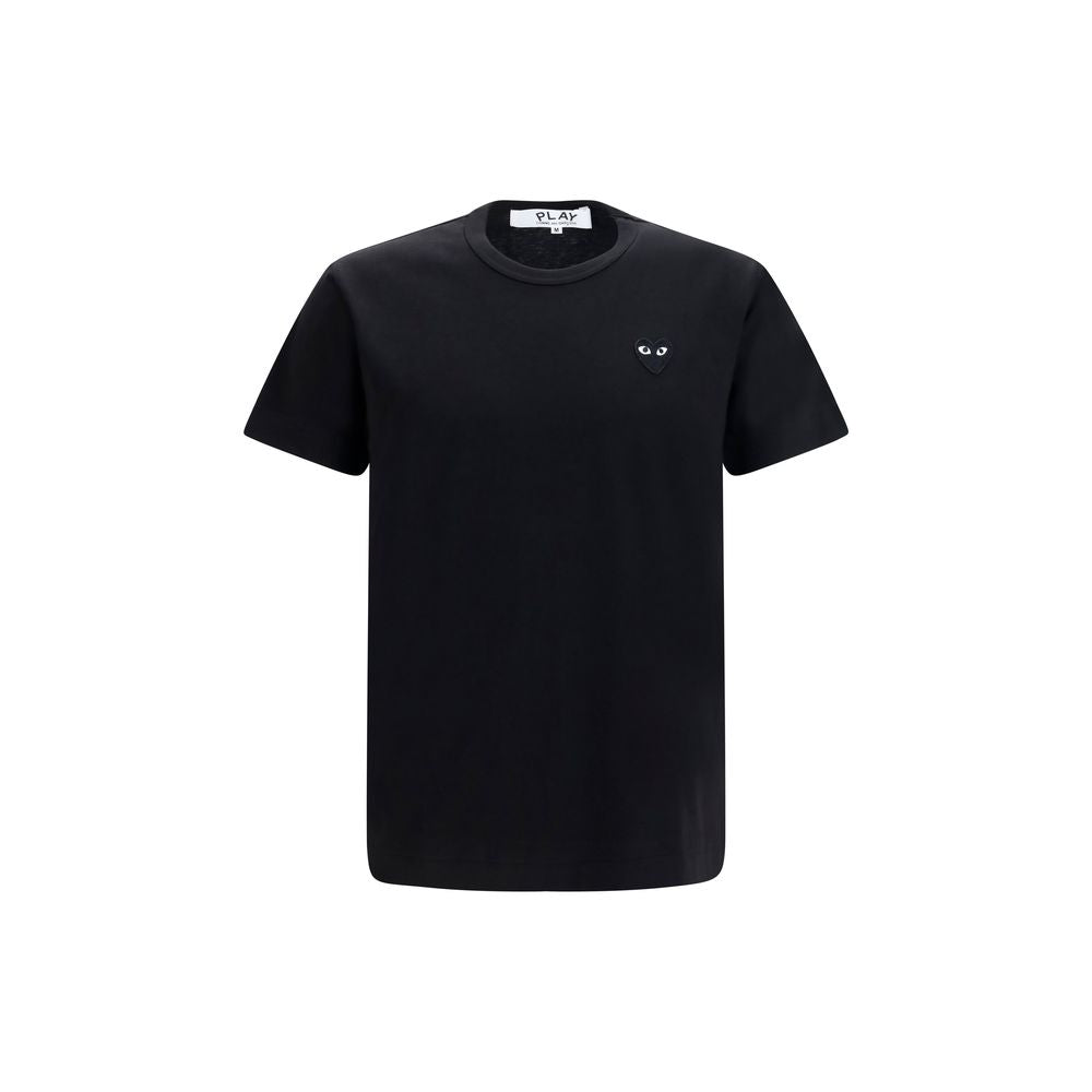 T-shirt noir en coton Comme Des Garçons Play