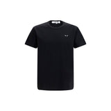T-shirt noir en coton Comme Des Garçons Play