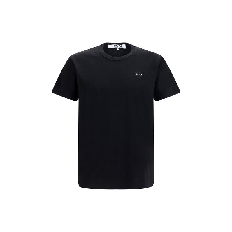 T-shirt noir en coton Comme Des Garçons Play