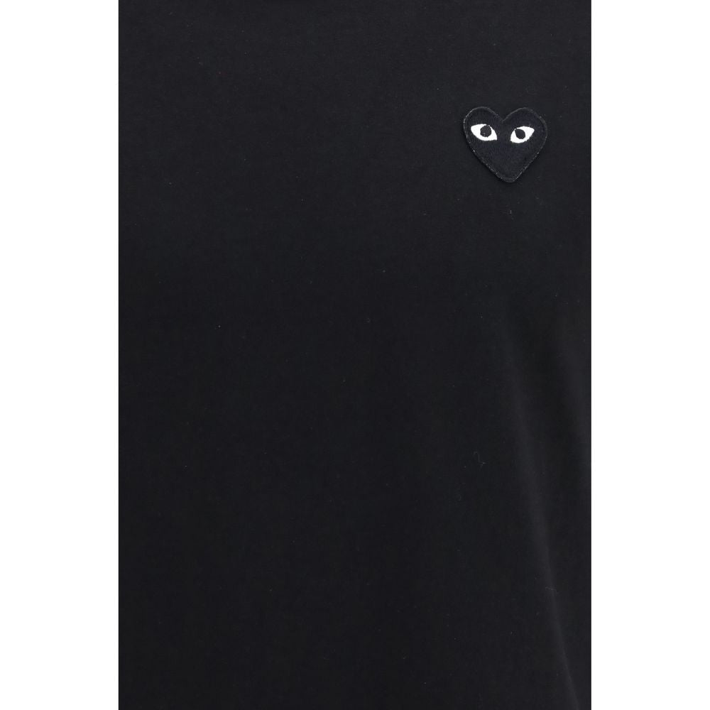 T-shirt noir en coton Comme Des Garçons Play