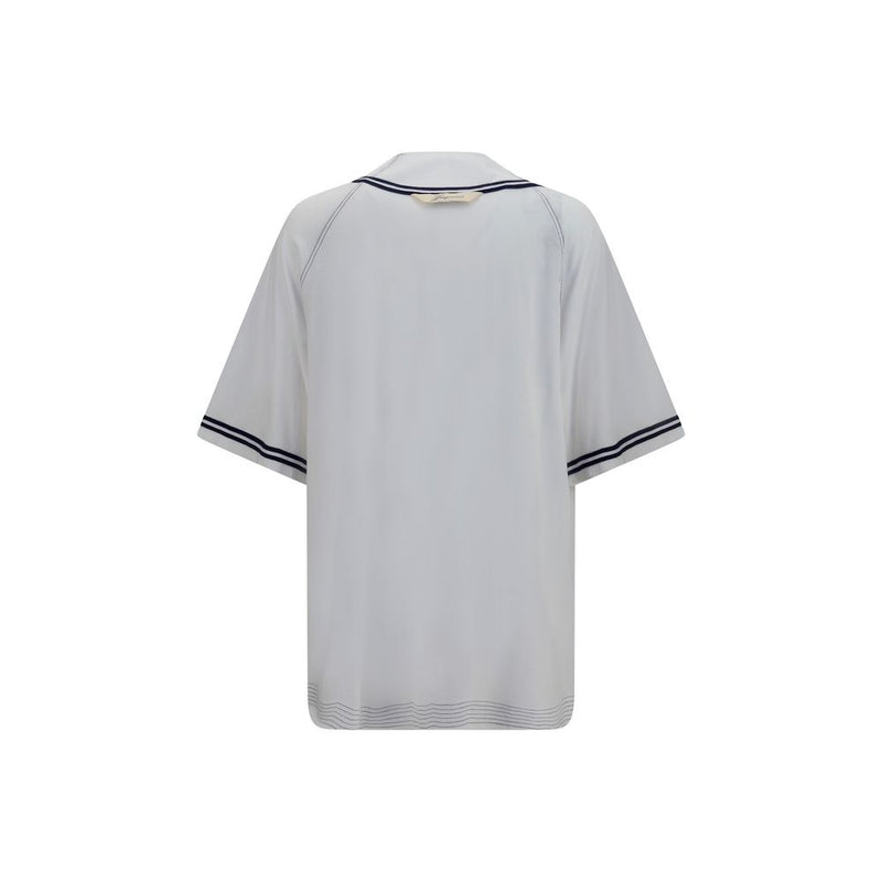 Jacquemus White Cotton Pattern Shirt