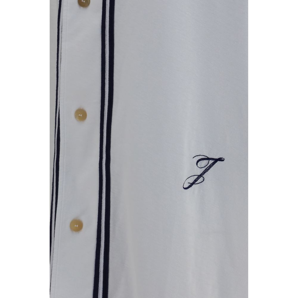 Chemise Jacquemus en coton blanc à motifs