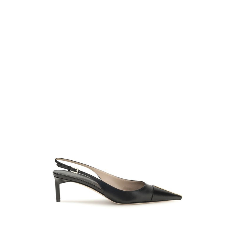 Escarpins Tom Ford en cuir de veau noir Bos Taurus à talon moyen