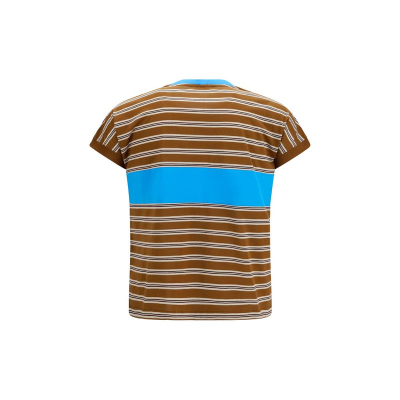 Versace Brown Cotton T-Shirt