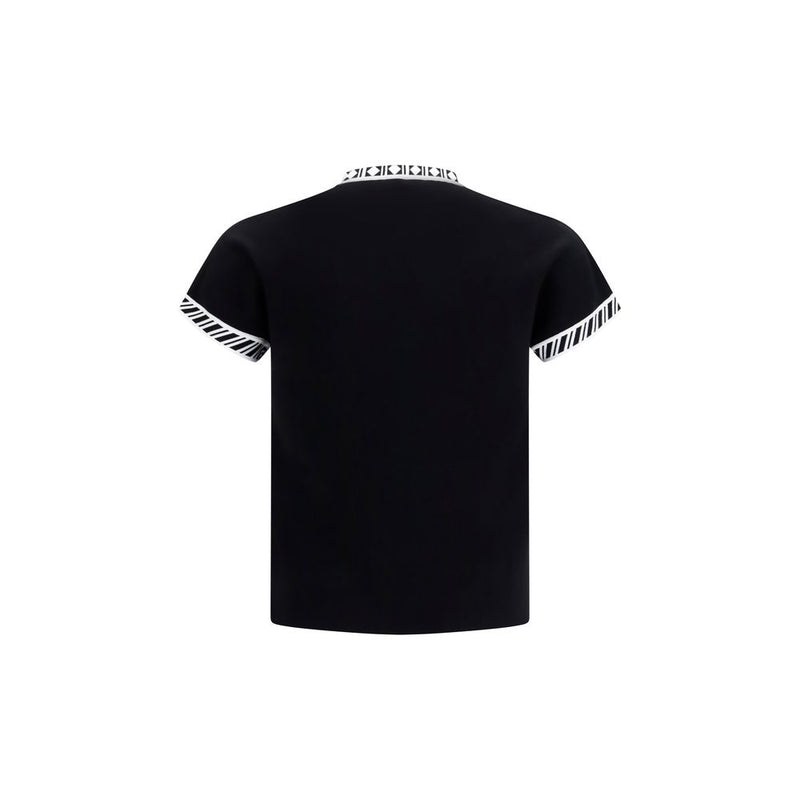 Versace Black Cotton T-Shirt