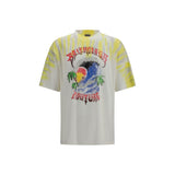 T-shirt Balenciaga bicolore en coton