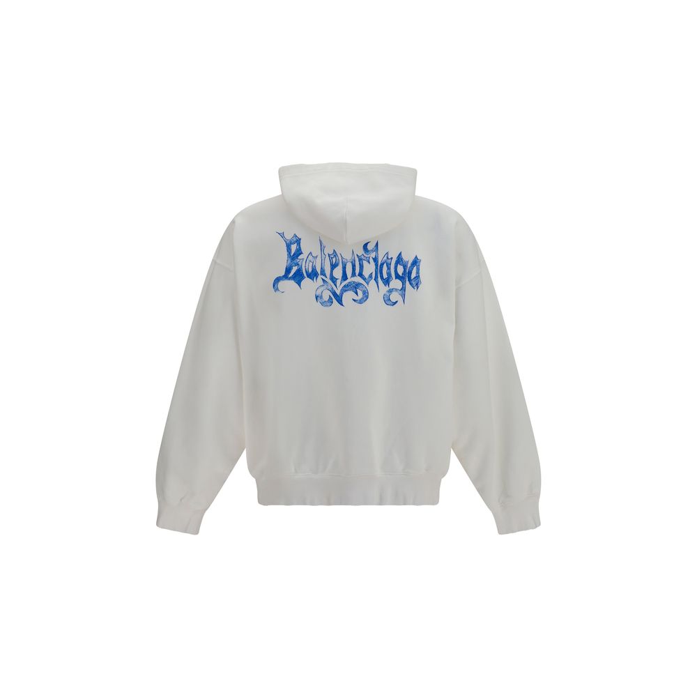 Sweat-shirt Balenciaga en coton blanc