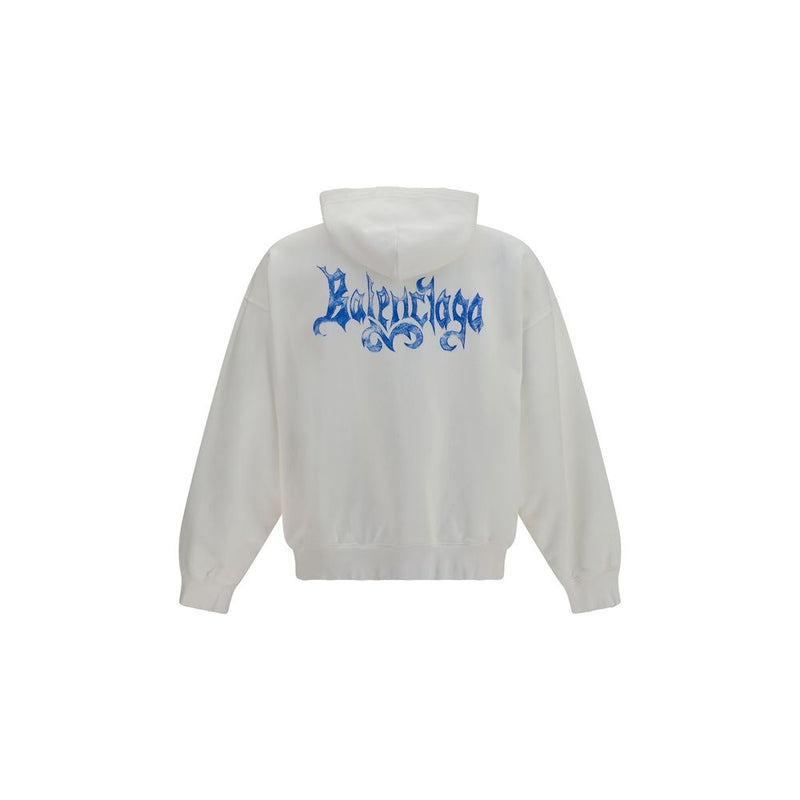 Sweat-shirt Balenciaga en coton blanc