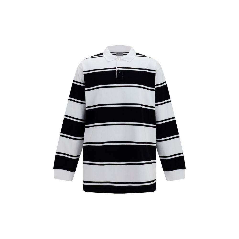 Polo Balenciaga en coton blanc