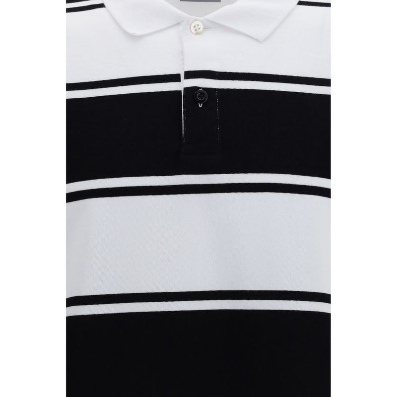 Balenciaga White Cotton Polo Shirt