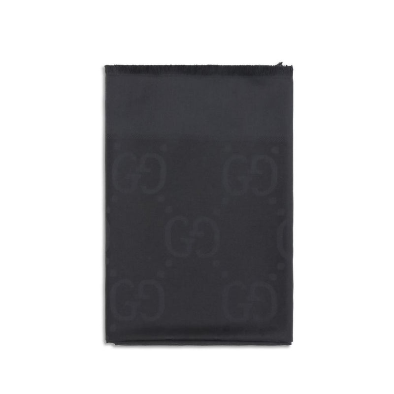 Écharpe Gucci en laine noire Oves Aries