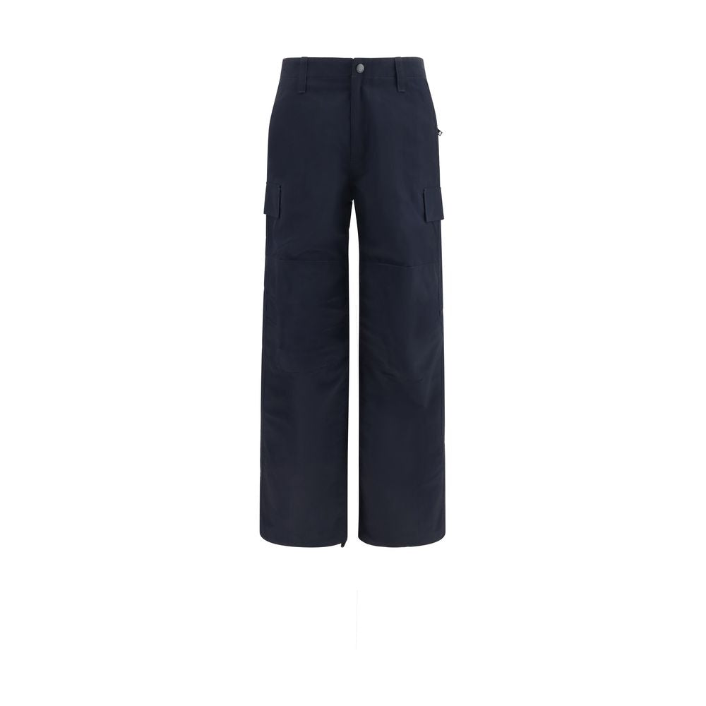 Pantalon cargo Burberry bleu en polyamide