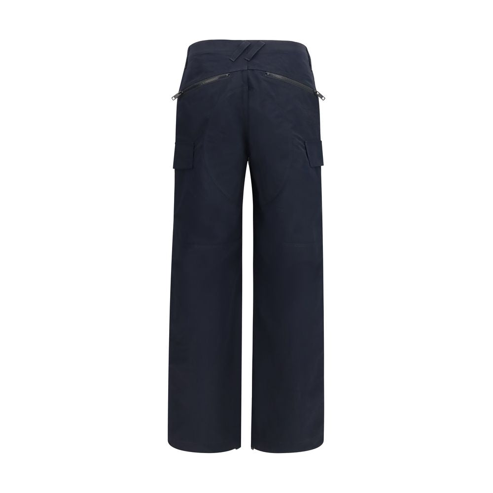 Pantalon cargo Burberry bleu en polyamide