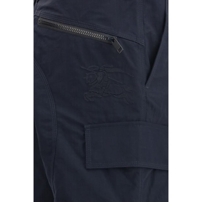 Burberry Blue Polyamide Cargo Pants