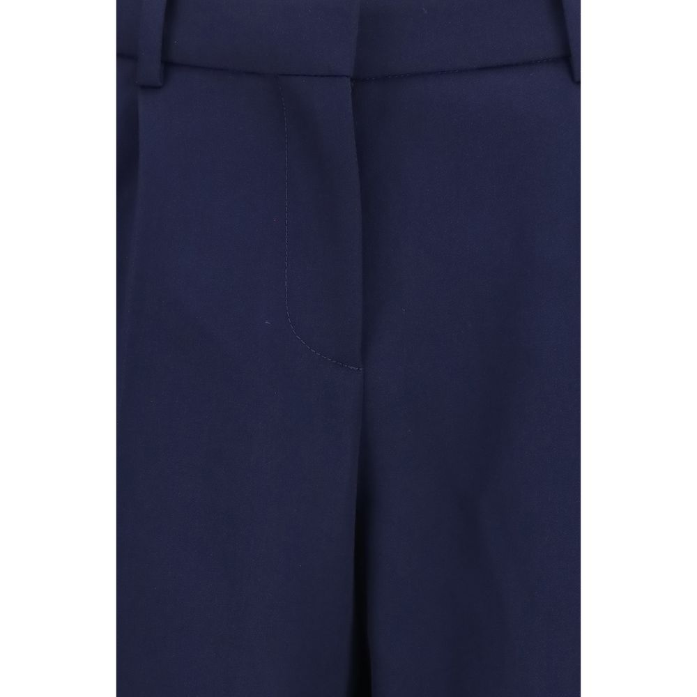 Pantalon Oves Aries Balenciaga en laine bleue