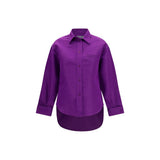 Chemise Balenciaga en coton violet