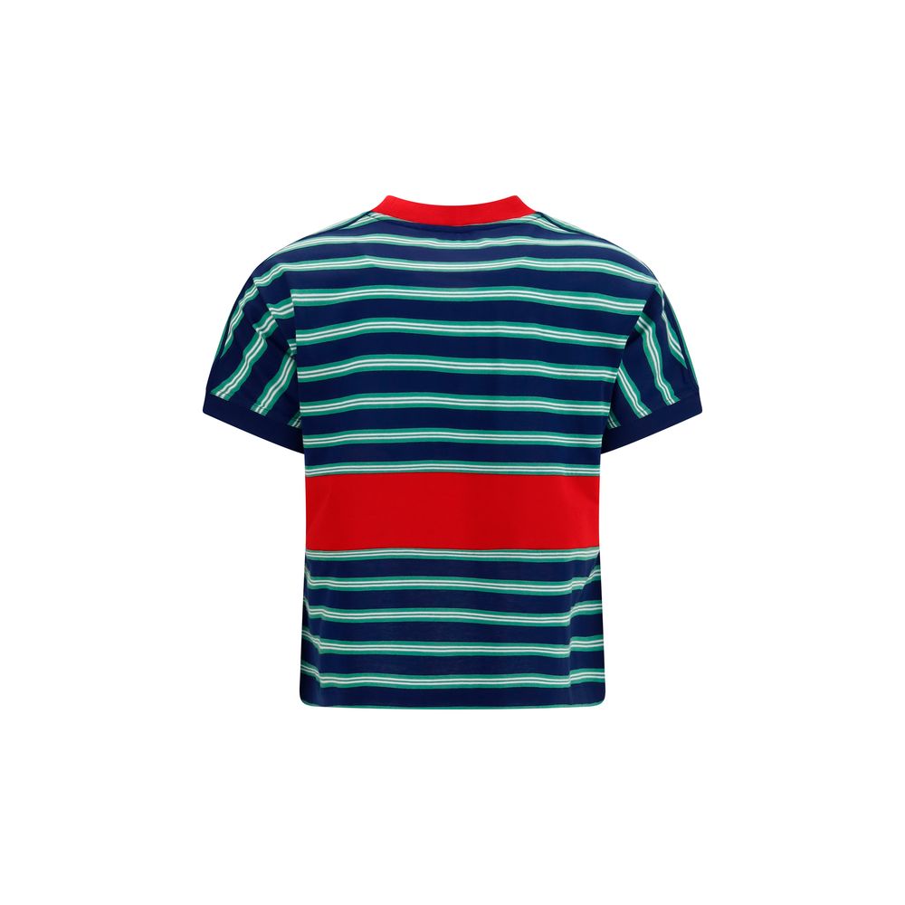 T-shirt en coton multicolore Versace