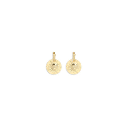 Boucles d'oreilles en laiton doré Versace