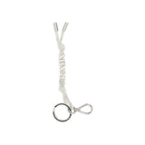 Prada White Recycled Polyamide Keychain