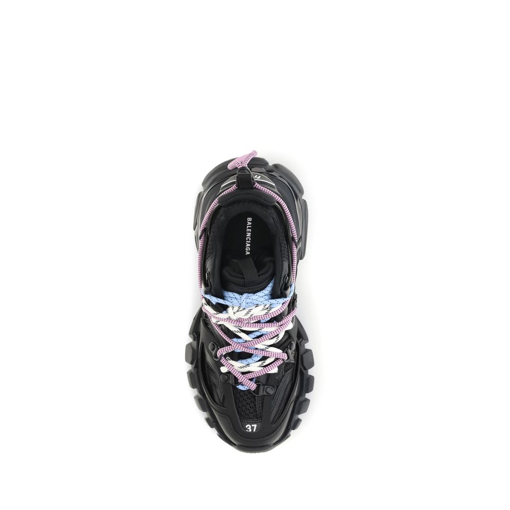 Baskets Balenciaga noires en polyester