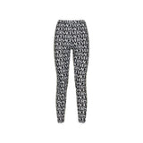 Leggings en Élastane Noir Versace pour Femme